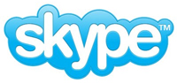 Cliccare per chiamarci via Skype